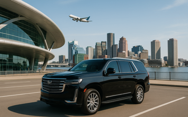 Luxury SUV for airport transportation